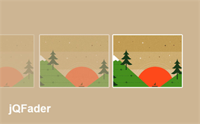 jquery淡出效果插件jQFader